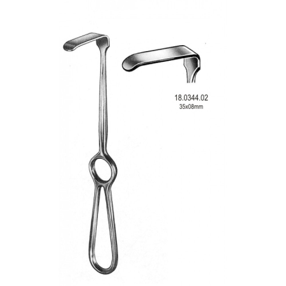 Kocher Langenbeck Retractor 35x8mm, 21.5cm - Surgix Instruments