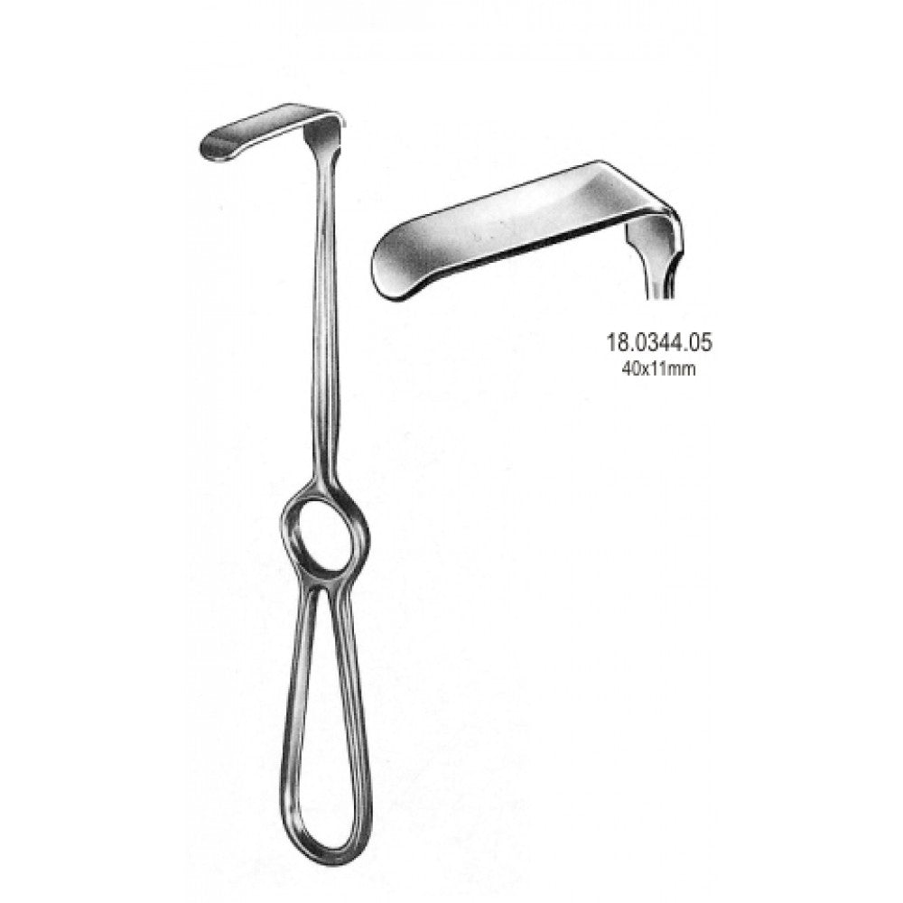 Kocher Langenbeck Retractor 40x11mm, 21.5cm - Surgix Instruments