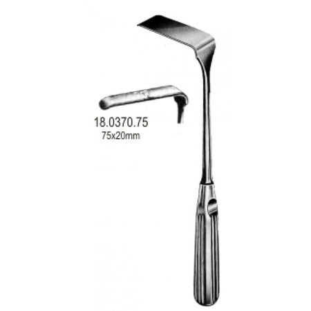 Sauerbruch Retractor 75x20mm, 22.5cm - Surgix Instruments