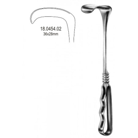Richardson Retractor 36x28mm, 24cm - Surgix Instruments
