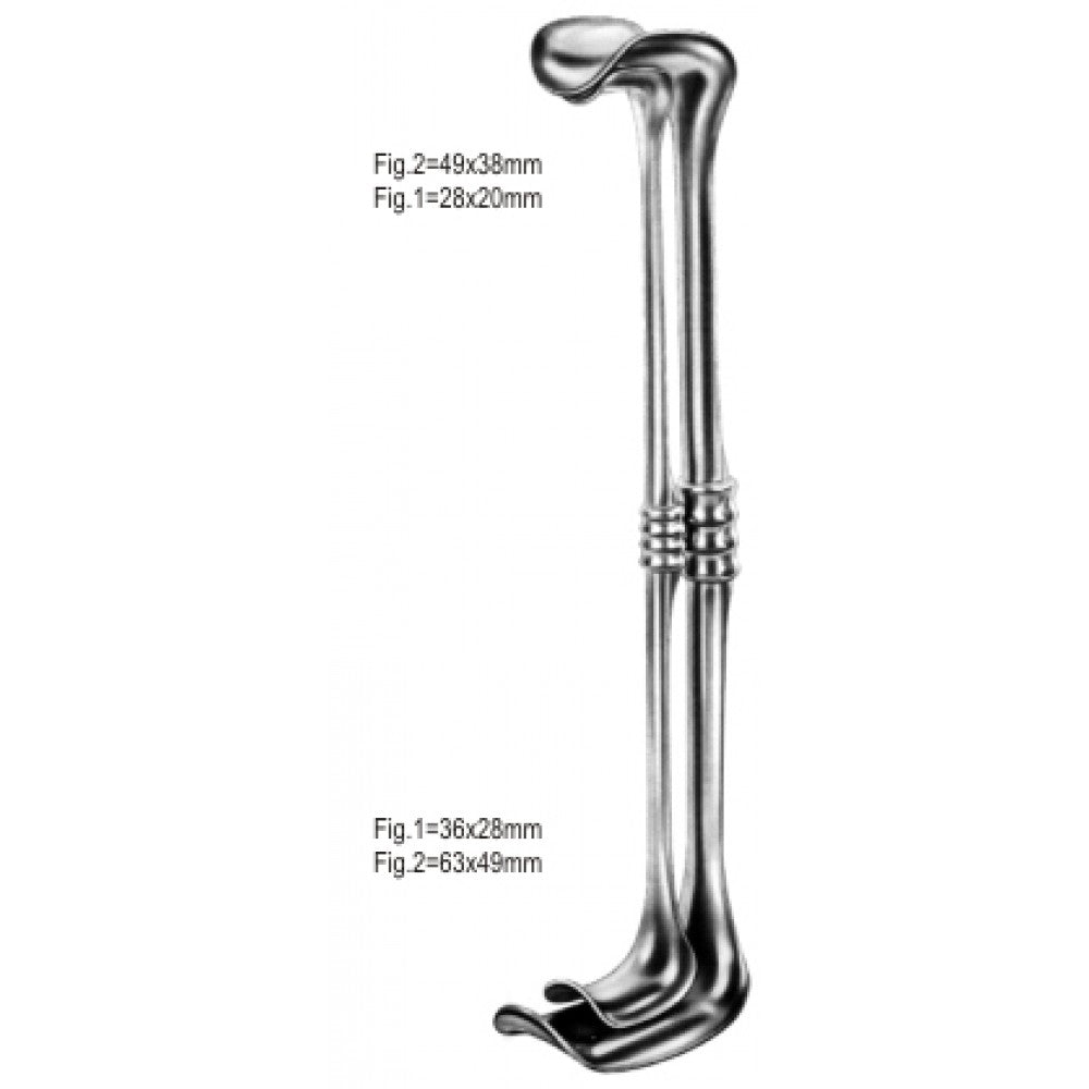 Richardson Eastman Retractor 49x38mm/63x49mm, 28cm - Surgix Instruments
