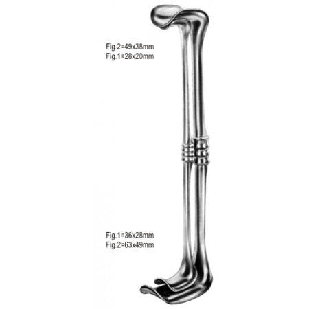 Richardson Eastman Retractor 49x38mm/63x49mm, 28cm - Surgix Instruments