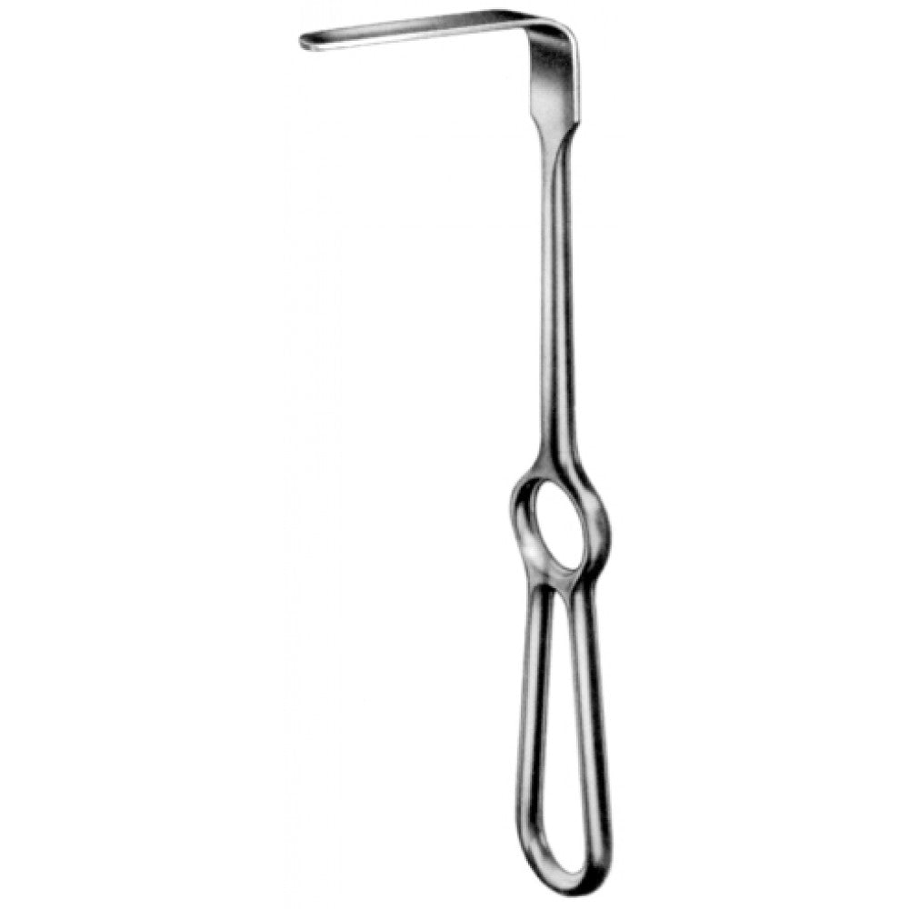 Brunner Retractor Straight tip 130x30mm, 25cm - Surgix Instruments