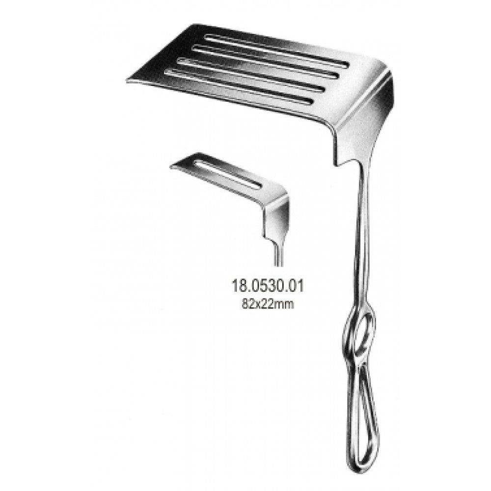Coryllos Thorax Retractor 82x22mm, 24cm - Surgix Instruments