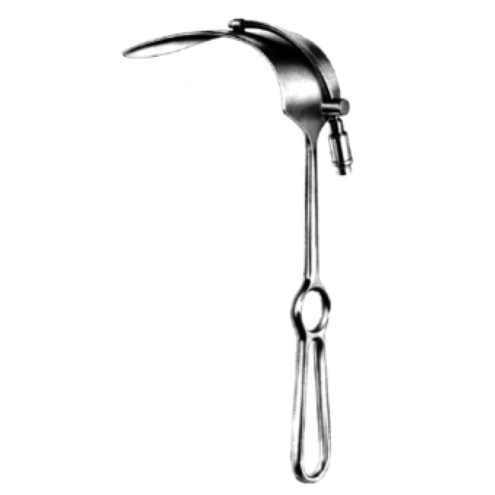 Mikulicz Retractor with light carrier 150x50mm, 26cm - Surgix Instruments