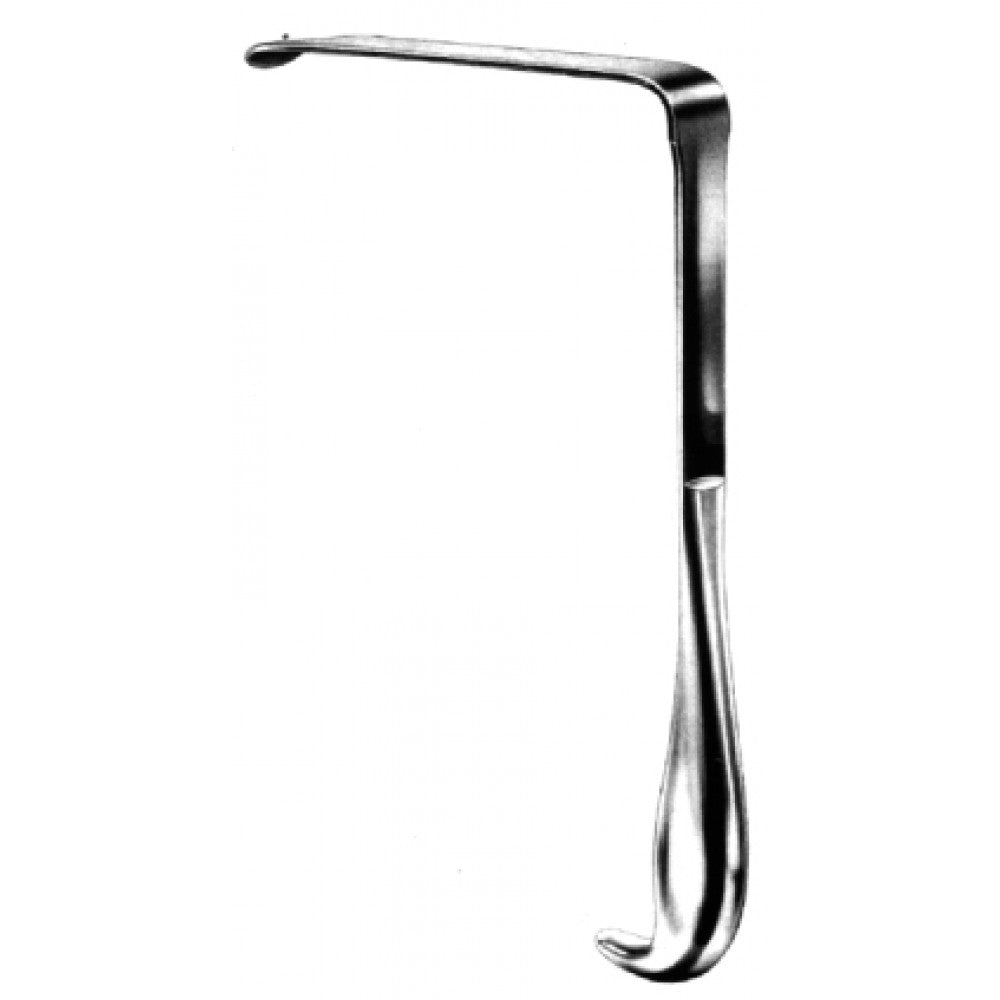 Brunner Retractor with h handle 145x25mm 24cm - Surgix Instruments