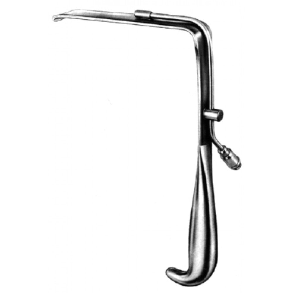 Brunner Retractor with light carrier 145x25mm 24cm - Surgix Instruments