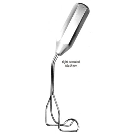 Cooley Artrial Retractor right serr 45x48mm,21.5cm - Surgix Instruments