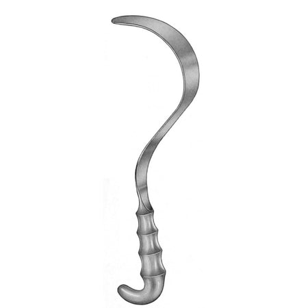 Deaver Retractor Finger Grip Handle 100x310mm - Surgix Instruments