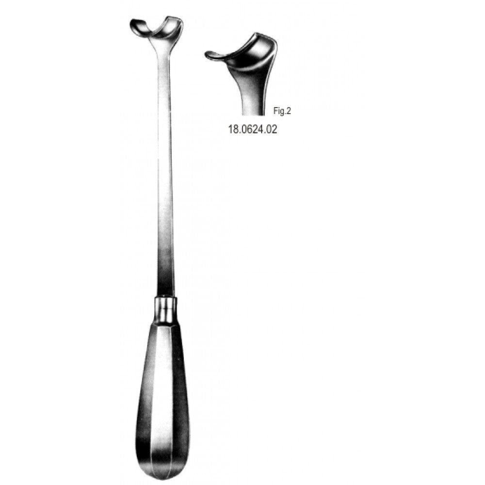 Ross Aortic Wall Retractor 23x13mm, 27cm - Surgix Instruments