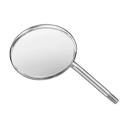 Mouth mirrors, magnif., size 6, 12 ea – Mouth Mirrors | Surgix Instruments