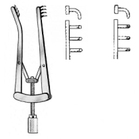 Alm Retractor blunt 7cm - Surgix Instruments