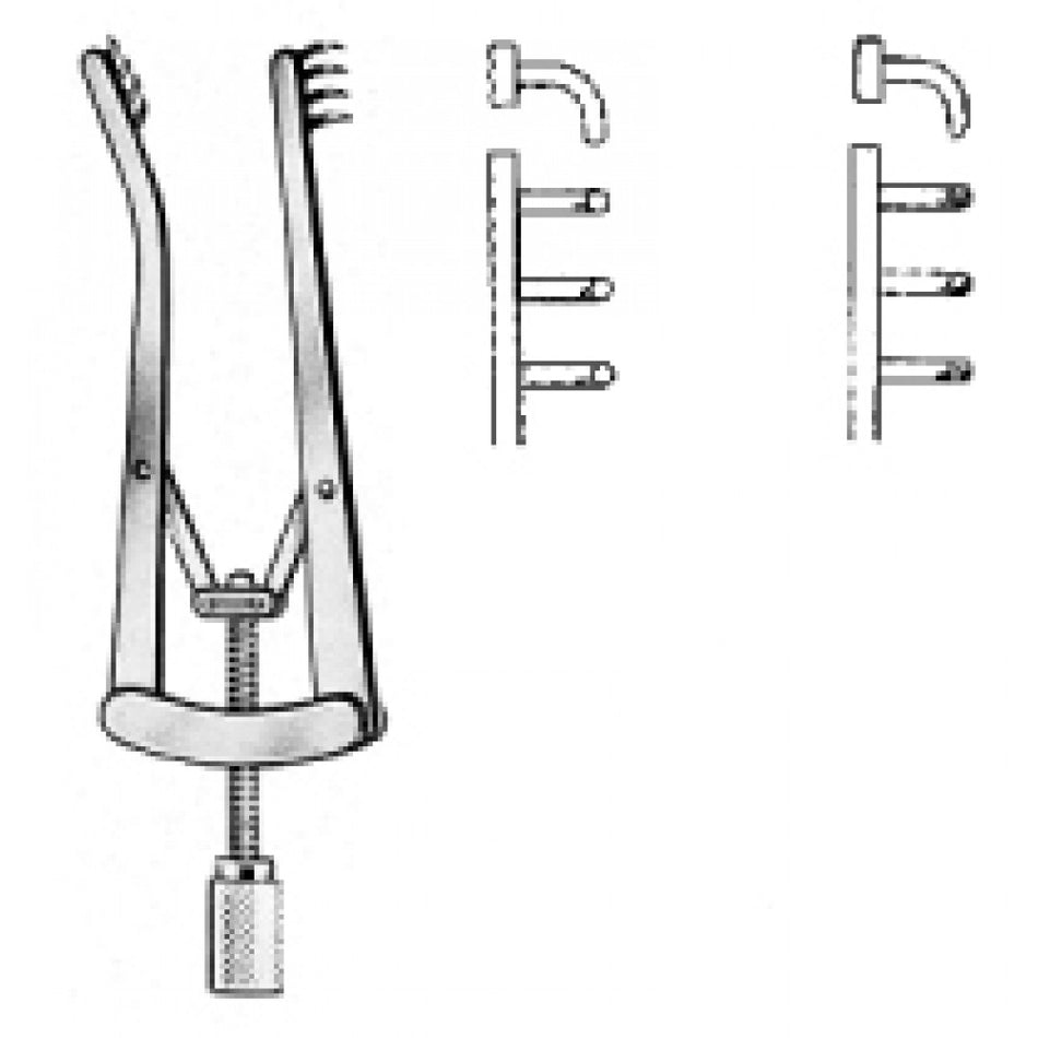 Alm Retractor blunt 10cm - Surgix Instruments
