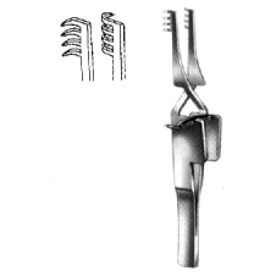 Retractor (Kaupp) self retaining sharp 10.5cm - Surgix Instruments
