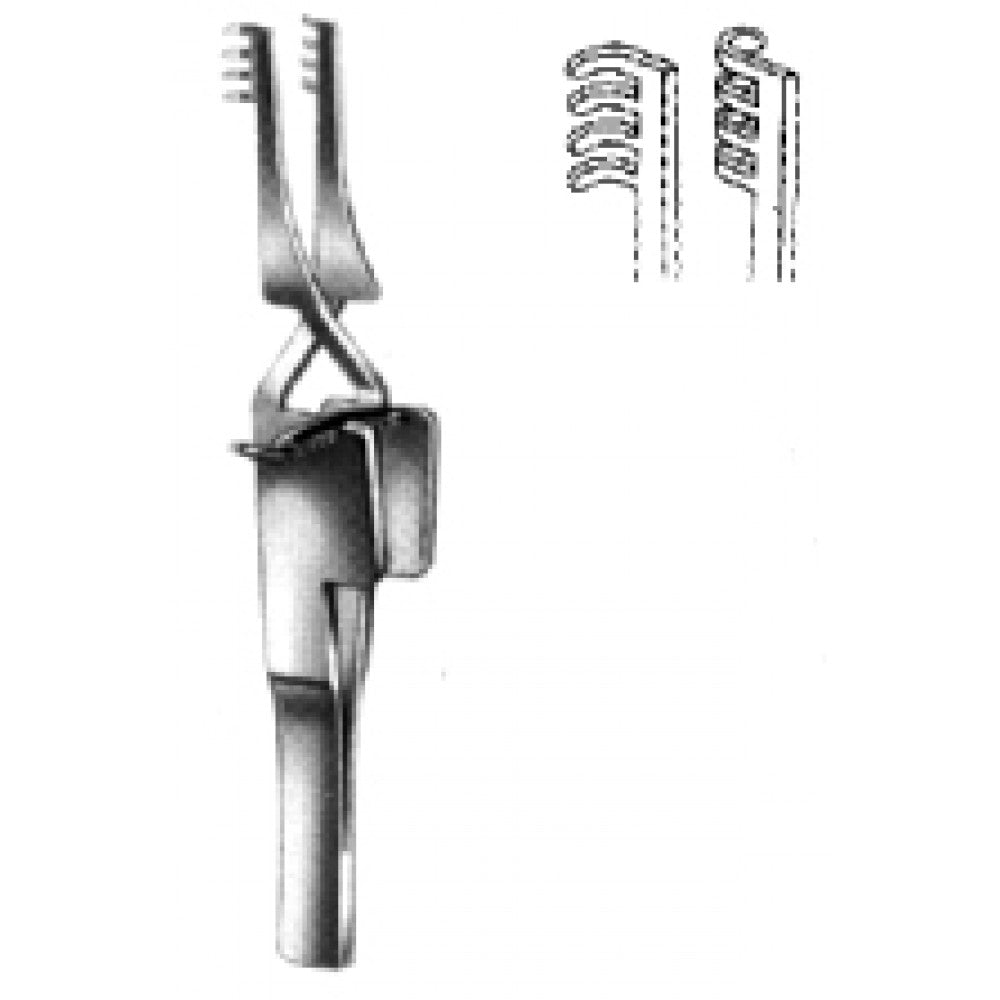 Retractor (Kaupp) self retaining blunt 10.5cm - Surgix Instruments