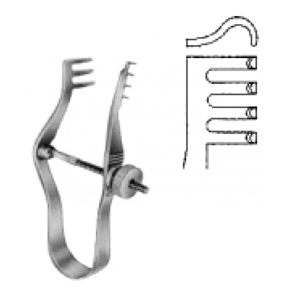 Finsen Retractor blunt 7cm - Surgix Instruments