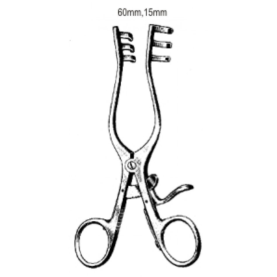 West Retractor sharp 13cm - Surgix Instruments