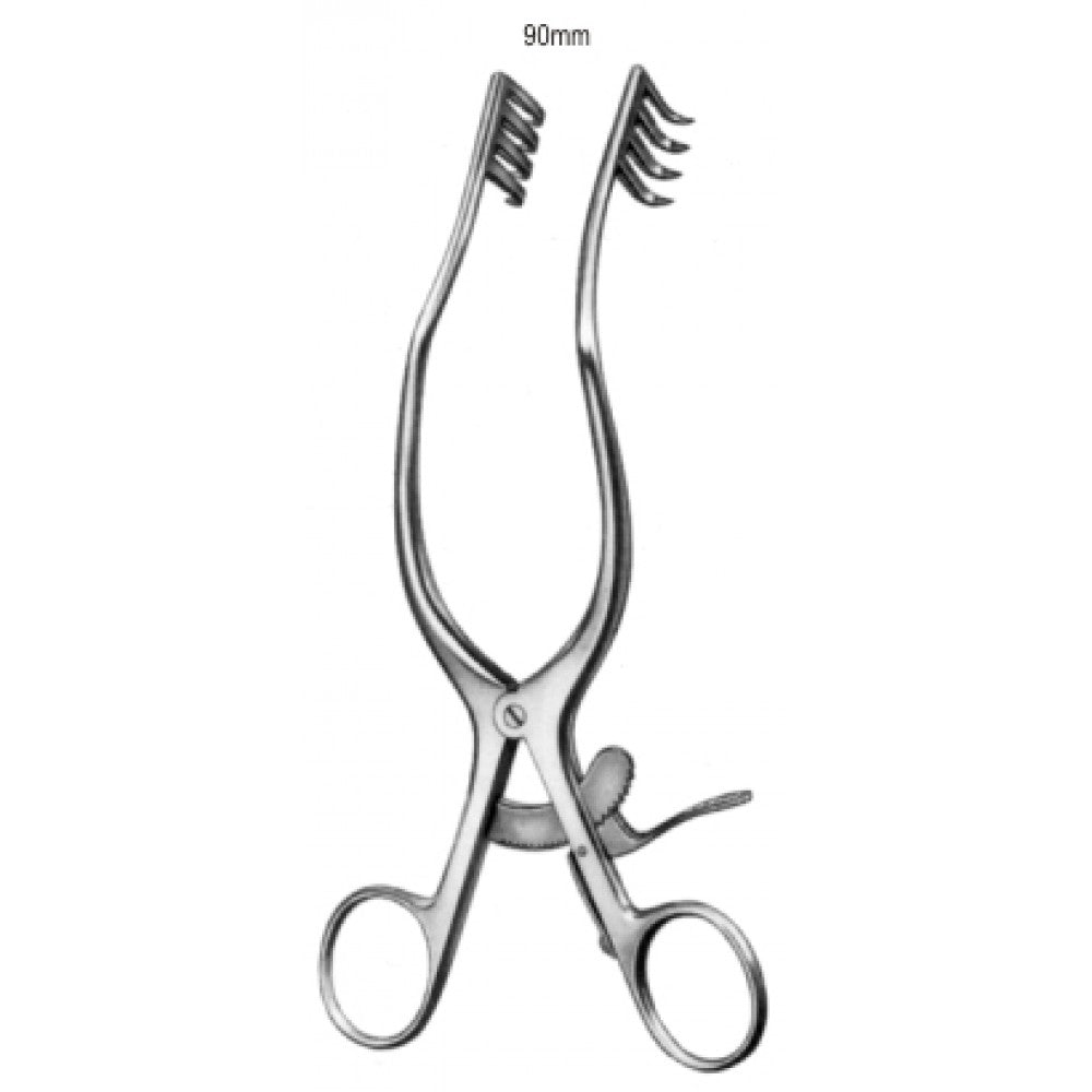 Anderson Adson Retractor 4x4 Prongs. sharp 19.5cm - Surgix Instruments
