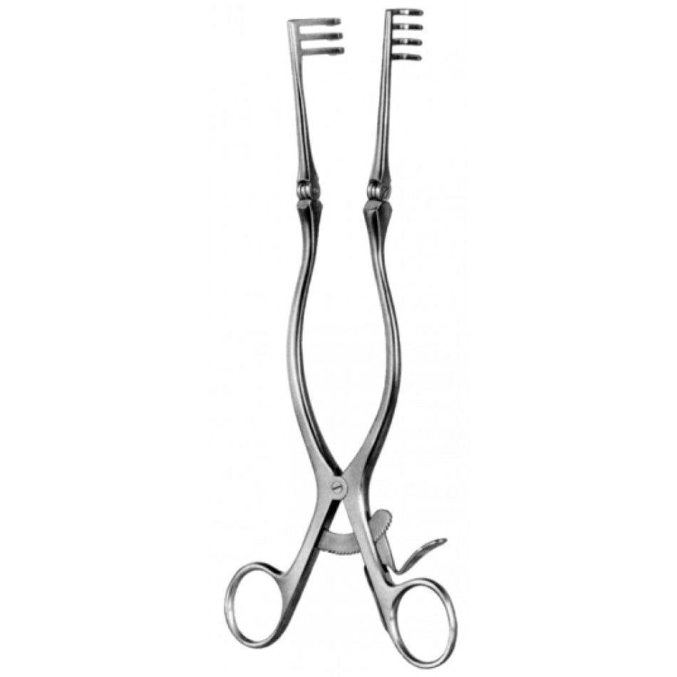 Adson Laminectomy Retractor 3x4 Prongs. Blunt, 13cm - Surgix Instruments