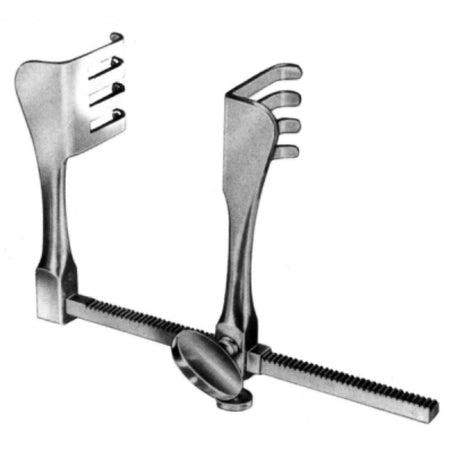 Badgley Hemilaminectomy Retractor 60x44x165mm - Surgix Instruments