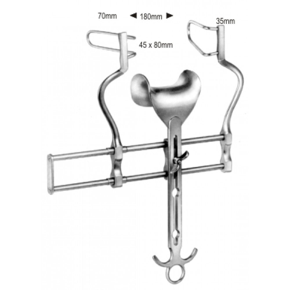 Balfour Abdominal Retractor 18cm - Surgix Instruments