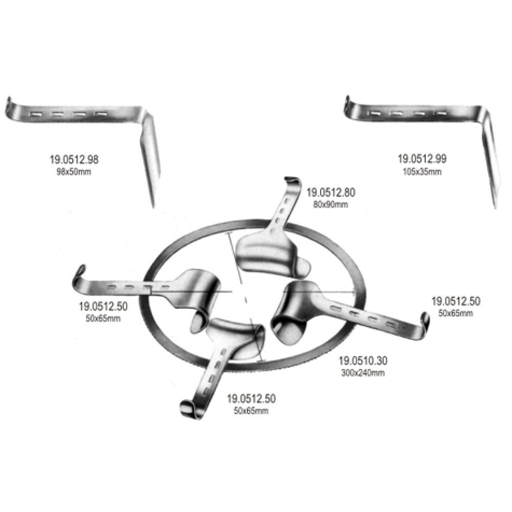 Kirschner-Oval Retractor complete - Surgix Instruments