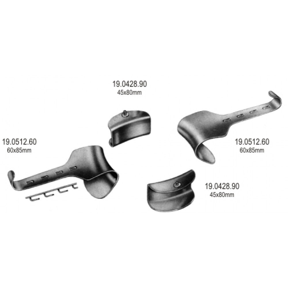 Franz Retractor with 4.blades complete - Surgix Instruments