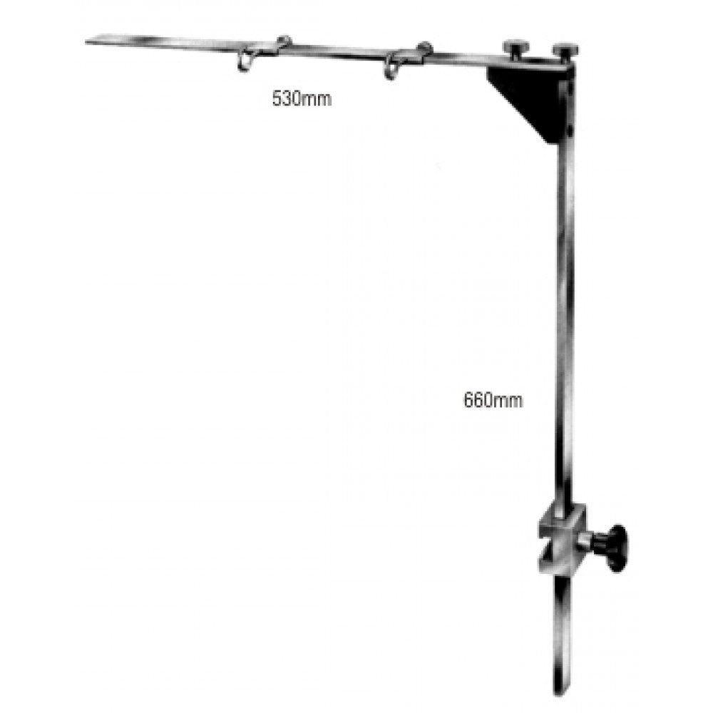Sternal Abdominal Retractor one side 530x660mm - Surgix Instruments