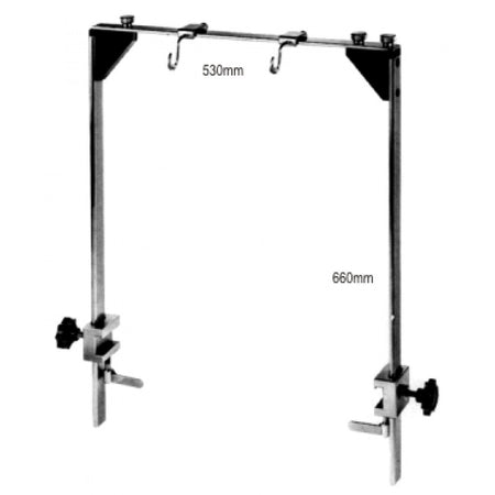 Sternal Abdominal Retractor both sides 530x660mm - Surgix Instruments