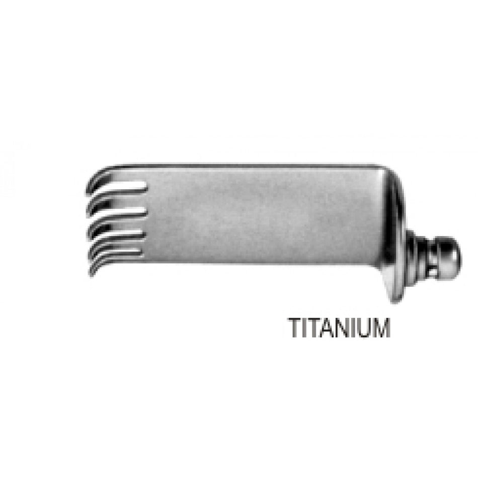 Blades Medial for Caspar Retractor 45x23mm (TiT) - Surgix Instruments