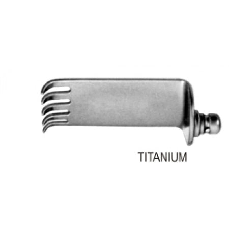 Blades Medial for Caspar Retractor 60x23mm (TiT) - Surgix Instruments