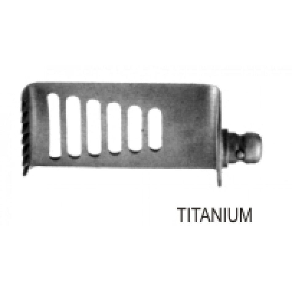 Blade Lateral for Caspar Retractor 40x24mm (TiT) - Surgix Instruments