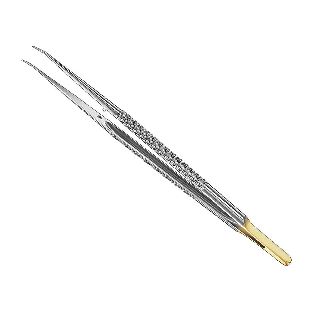Micro-tissue forceps, 18 cm, Curved., 1, 2 mm – Micro-Tissue Forceps | Surgix Instruments