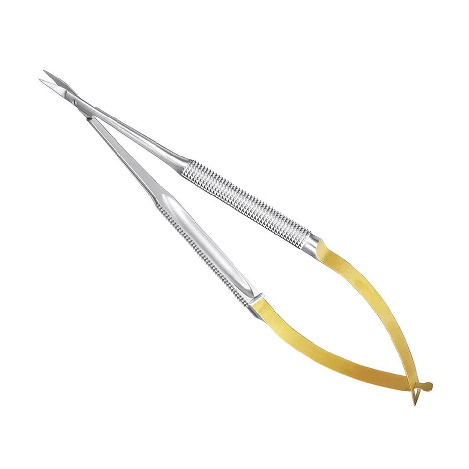 Micro-spring handle scrs., 14, 5cm, Curvedrd – Gum Scissors | Surgix Instruments