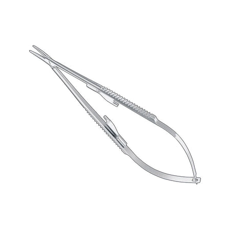 CASTROVIEJO, needle holder, 14cm, Curved., w.r – Needle Holders Standard | Surgix Instruments
