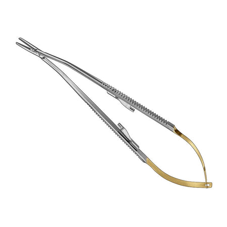 CASTROVIEJO, Modified., needle holder, 18cm, TC – Micro Needle Holders | Surgix Instruments
