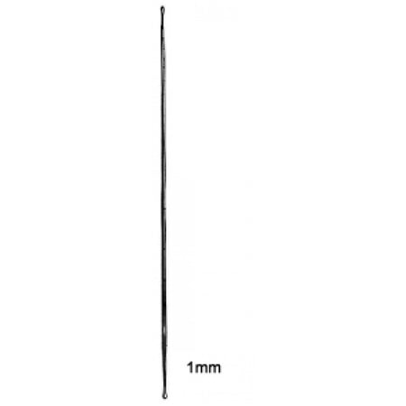 Probe Buttoned Double-Ended 1mm, 20cm - Surgix Instruments Medical Stainless Steel Surgical Tool