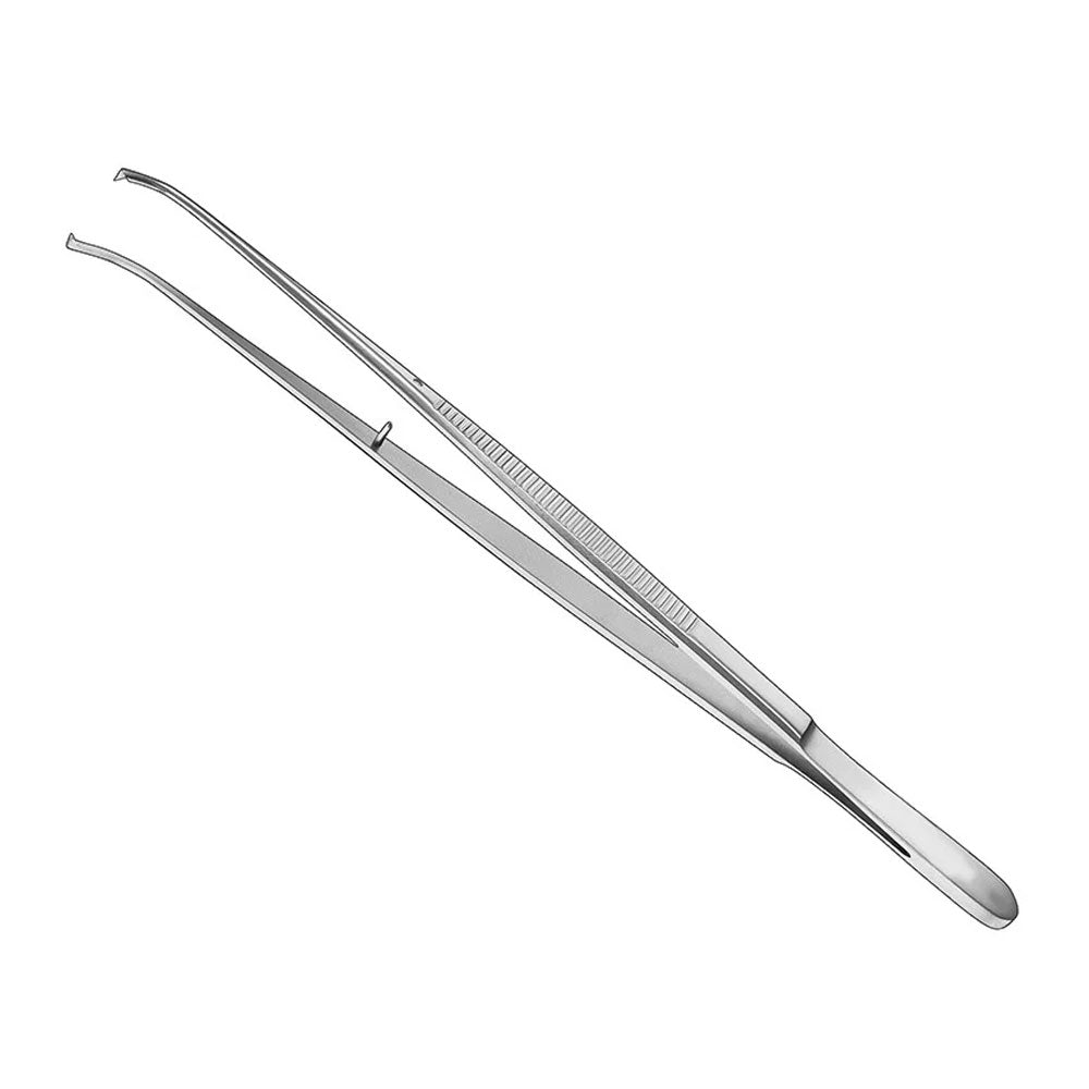 Tissue forceps, 18 cm, Curved., 1×2 t., delic – Tissue Forceps | Surgix Instruments