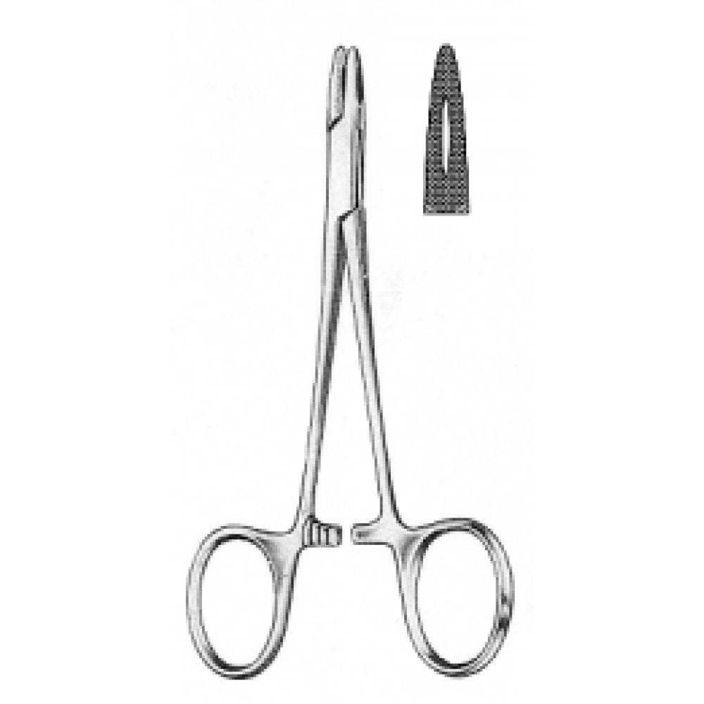 Collier Needle Holder 12.5cm - Surgix Instruments Stainless Steel Needle Holder