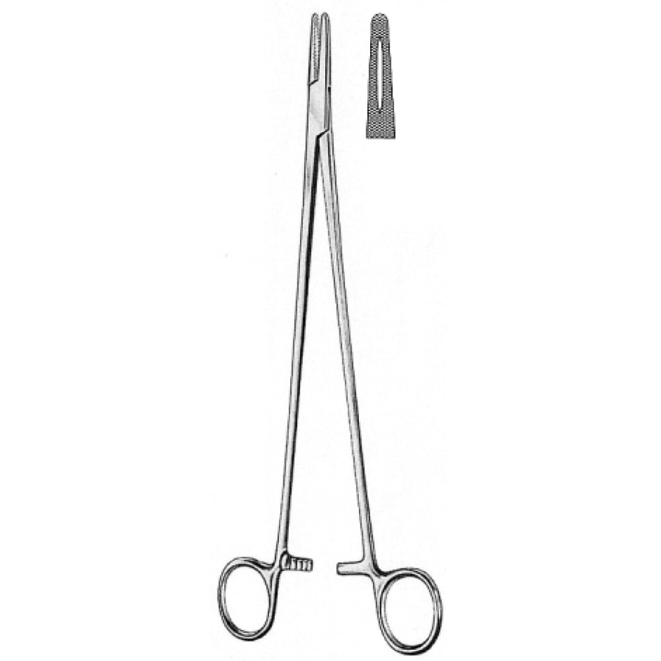 Masson Needle Holder 27cm - Surgix Instruments Stainless Steel Needle Holder
