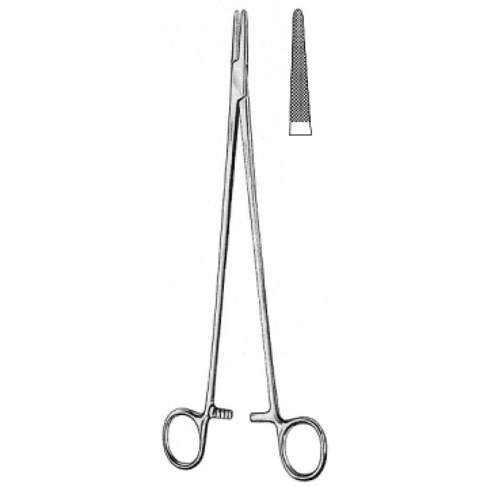 Jamison Needle Holder 23.5cm - Surgix Instruments Stainless Steel Needle Holder