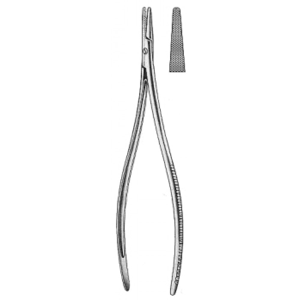 Toennis Needle Holder 18cm - Surgix Instruments Stainless Steel Needle Holder