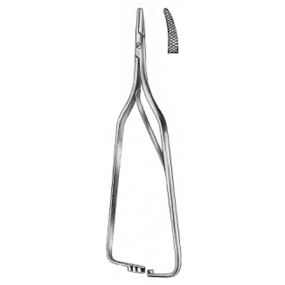Arruga Needle Holder Curved 16cm - Surgix Instruments Stainless Steel Needle Holder
