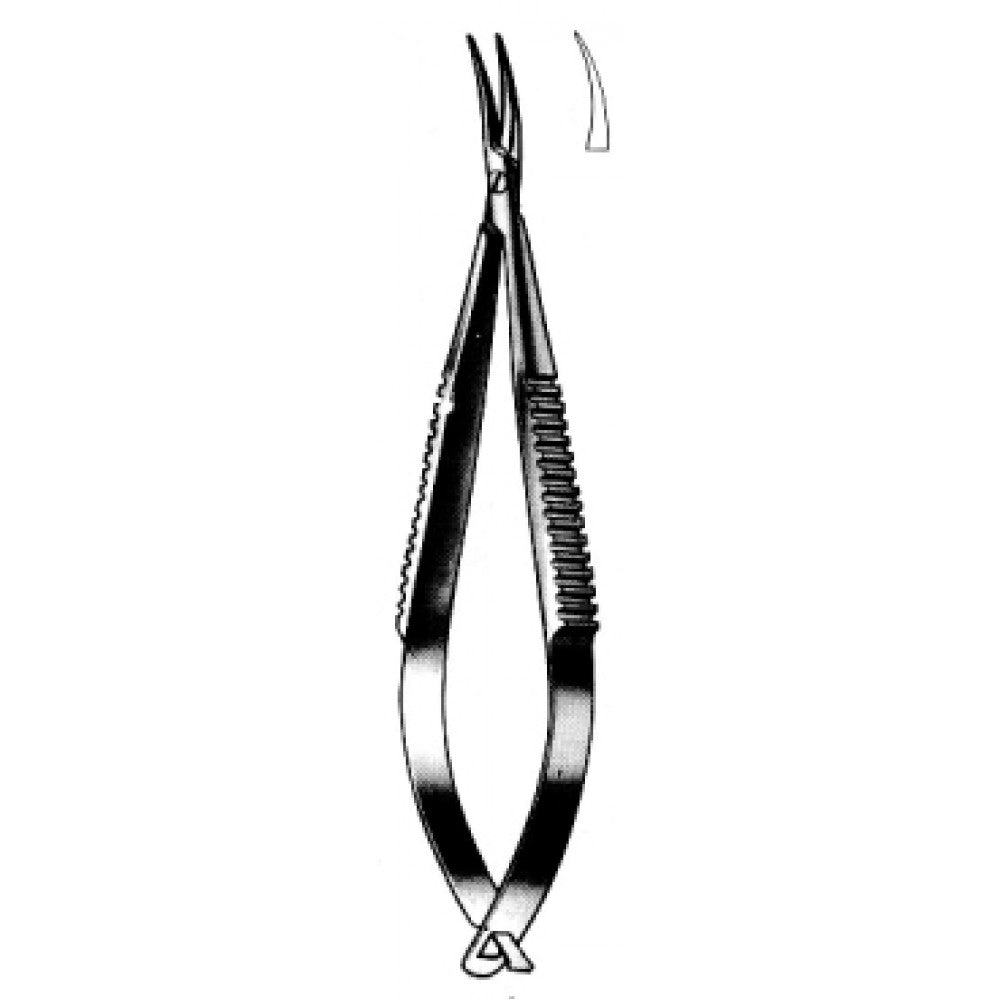 Castroviejo Micro Needle Holder Curved 9cm - Surgix Instruments Stainless Steel Needle Holder