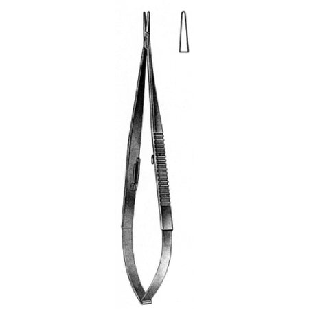 Jacobson Needle Holder Straight with catch 18.5cm - Surgix Instruments Stainless Steel Needle Holder