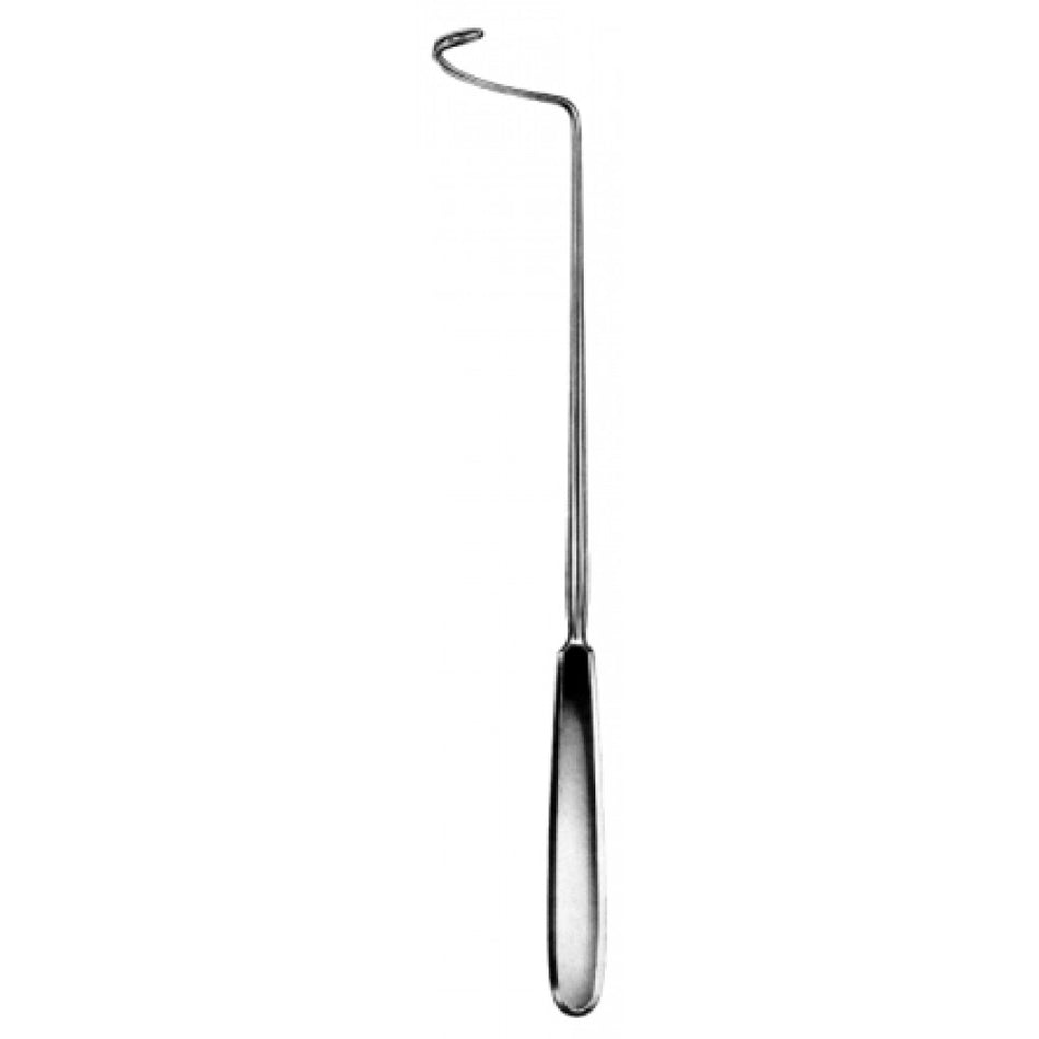 Deschamps Ligature Needle blunt right 28cm - Surgix Instruments Stainless Steel Needle Holder