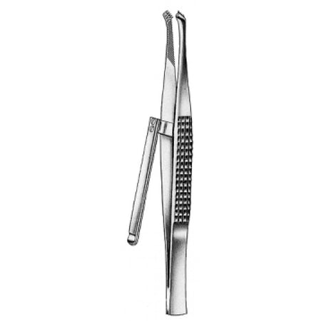 Childe (Ward) Skin Holding Fcps with Rack 18cm - Surgix Instruments Stainless Steel Needle Holder