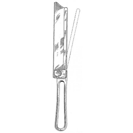 Army Regulation Amputation Saw 19cm – Surgix Instruments