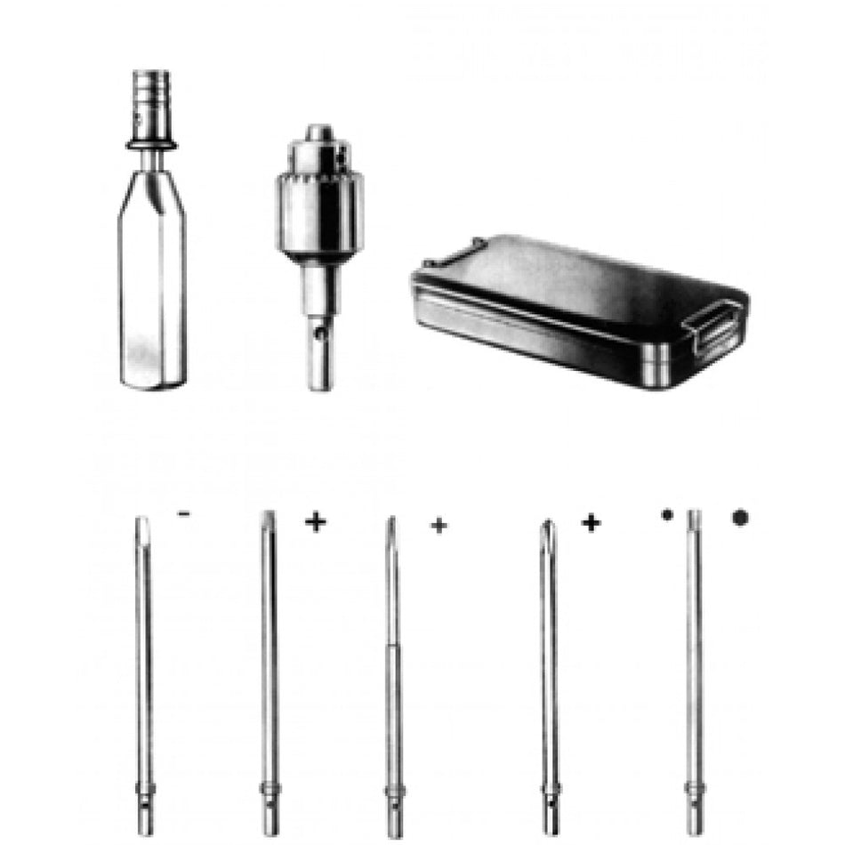 Screw Driver Set complete in case – Surgix Instruments