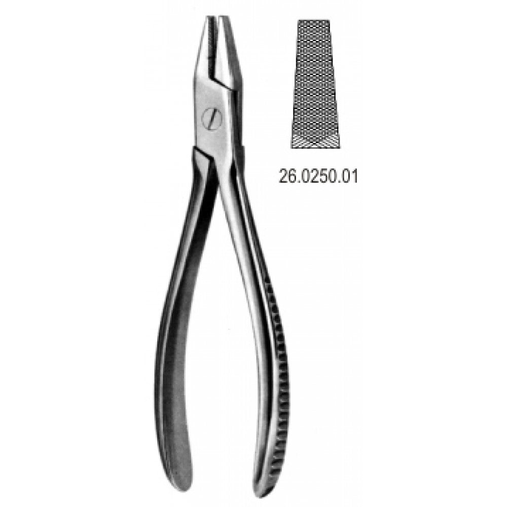 Flat Nose Plier serr S/J 17cm – Surgix Instruments